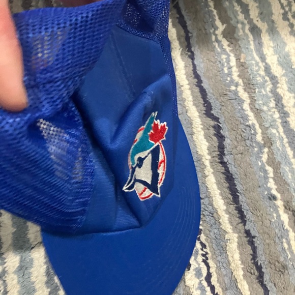 Vintage Toronto blue jays mlb snapback baseball hat 1990 official ball cap rare - Picture 6 of 9